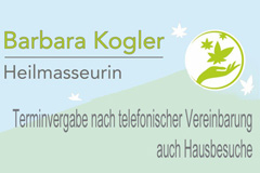 Heilmasseurin BARBARA KOGLER Masseurin in Niederndorf